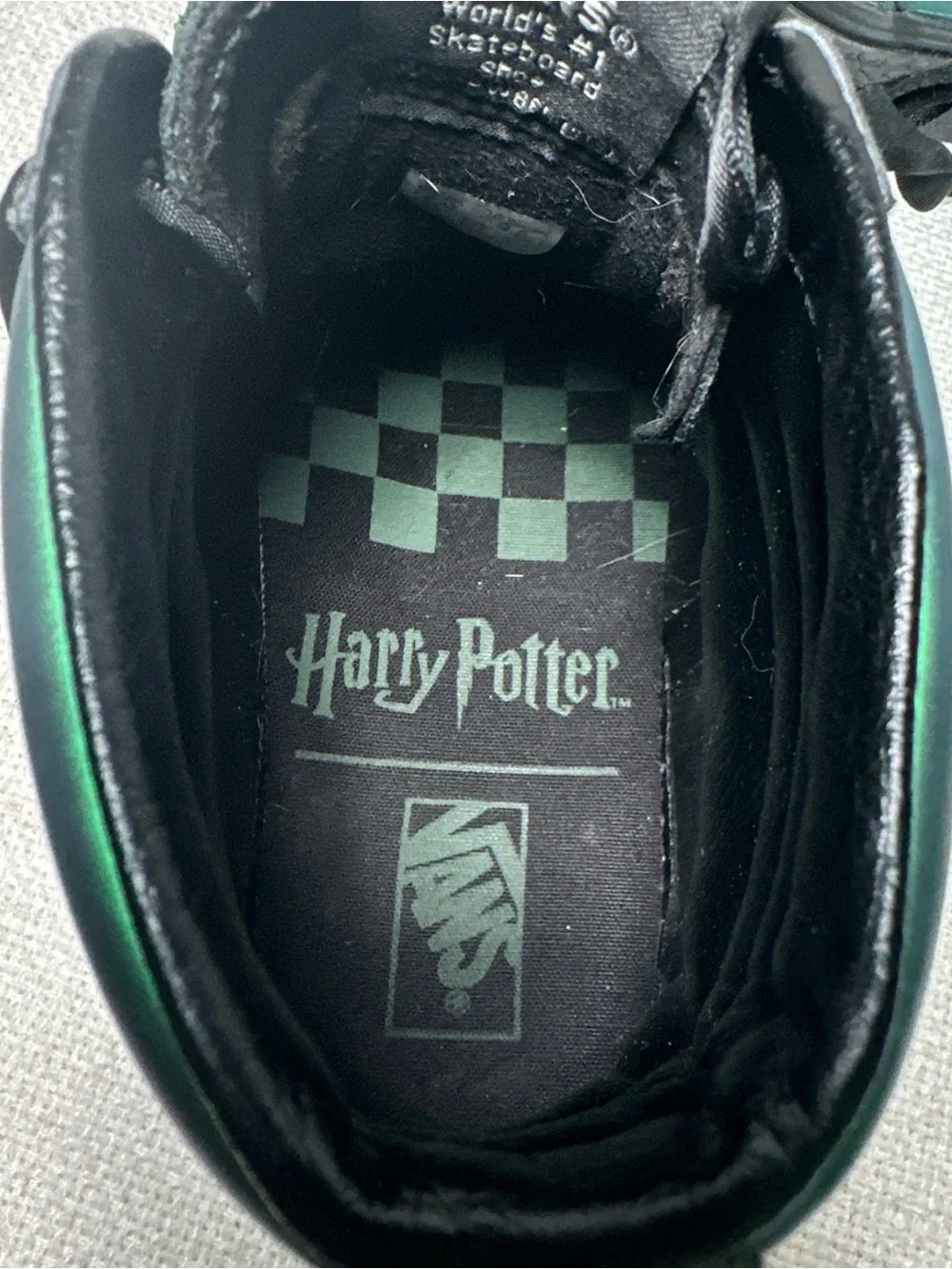 VANS Harry Potter x Sk8 Platform RB High Morsmordre Dark Arts Women's Size 9.5